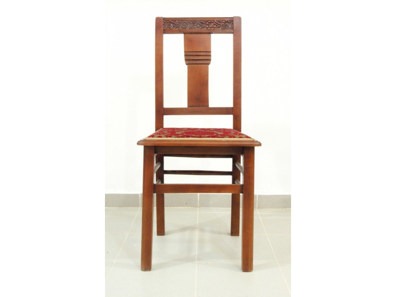 Антикварный комплект из четырех стульев 1