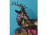 Скульптура оленей в стиле Ар-Деко 1